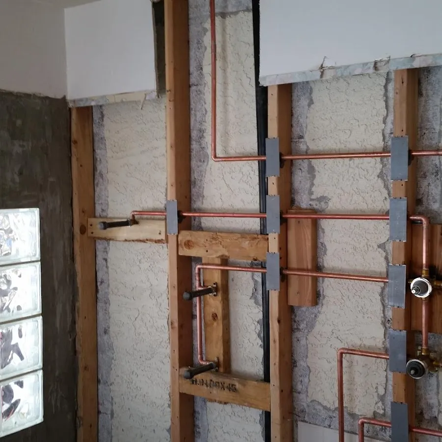 Copper pipe installation for Burst Pipe Repair in Long Beach